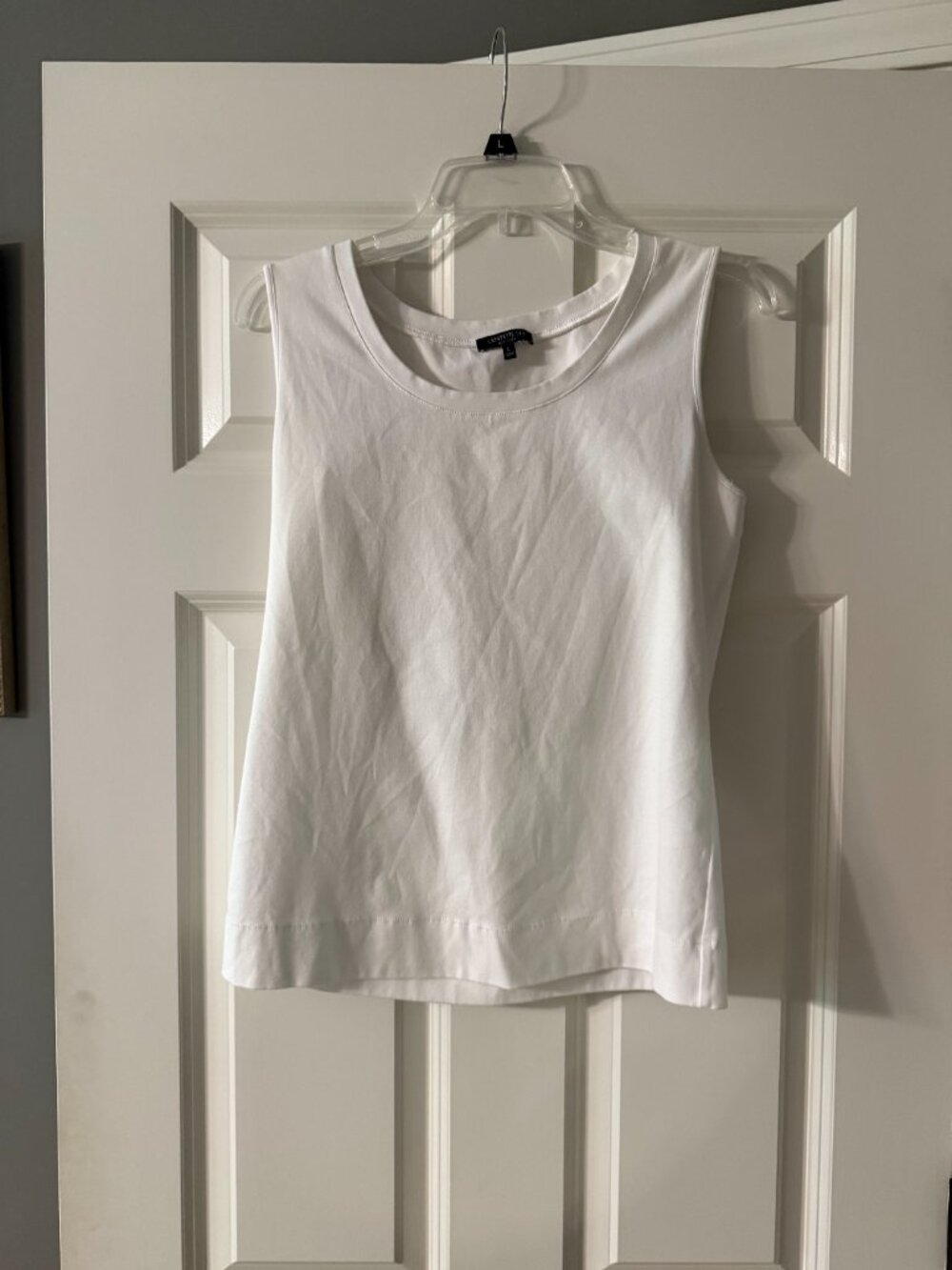 **Lafayette 148 White Tank**